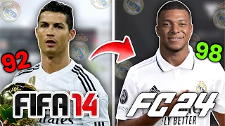 ¡Reconstruyo Al REAL MADRID Desde FIFA 14 Hasta FC 24!