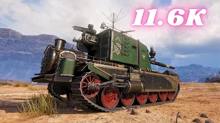 FV4005 Stage II - 11.6K Damage & FV4005 - 9.5K Damage World of Tanks Replays