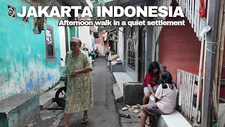 Suasana Sore Di Gang Sempit Jakarta Selatan | Real Life In Jakarta Indonesia