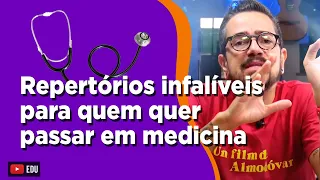 Veja os repertórios infalíveis para quem quer passar em medicina