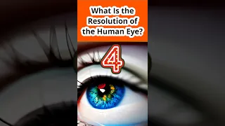 Resolution of the Human Eye #eyes #gkquiz #quizzes