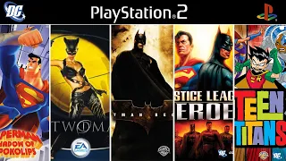 DC Comics Games for PS2