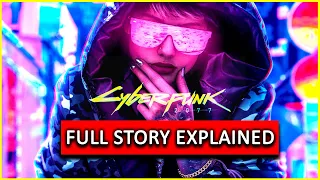 Cyberpunk 2077 FULL STORY EXPLAINED with ALL ENDINGS