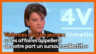 Les 4 Vérités - Najat Vallaud-Belkacem revient sur les récentes agressions à l'encontre de jeunes.