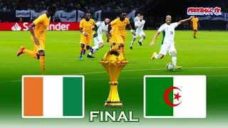 Cote D'Ivoire vs Algeria | Africa Cup of Nations Final | Match PES 2021 eFootball | Gameplay PC