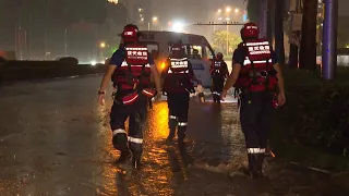 Typhoon Haikui brings heavy rainfall to China's Xiamen