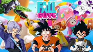 Goku And The Gang Play Fall Guys! | DRAGON FALL Z