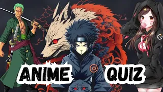 Anime Quiz | Most Popular Anime 2024 🔥 | Answer 50 ANIME CHARACTERS in 5 Seconds 💯 | Ultimate Anime
