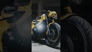 Custom Bumblebee bike begs for a Transformers movie appearance