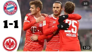 BUNDESLIGA 🇩🇪 BAYERN MUNICH VS FRANKFURT