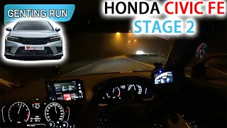 Part 3/3 | Stage 2 Honda Civic FE 1.5V 227Whp 330Nm | Malaysia #POV [Genting Run 冲上云霄] [CC Subtitle]