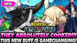 *THEY ABSOLUTELY COOKED!!!* THIS NEW BUFF IS LITERALLY GAME CHANGING!!! (My Hero MHA Ultra Rumble)