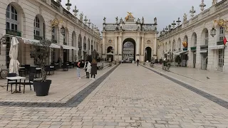 Нанси (Nancy) прогулка по центру города