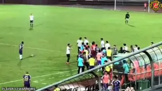 PJ CITY vs KELANTAN | Aksi Panas - Hoo...Timbuk!!!