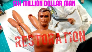 Six Million Dollar Man Bionic Grip Action Figure - Restoration