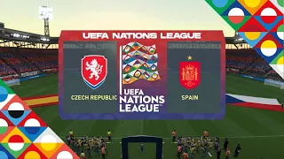 Czech Republic vs Spain | UEFA Nations League 5 June 2022 Full Match | PS5