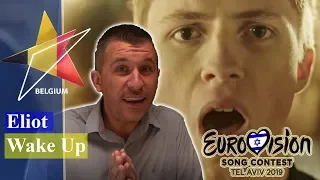 Eliot - Wake Up | Belgium Eurovision 2019 REACTION