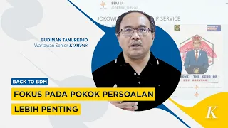 Polemik Kritik BEM UI Jangan Sampai Matikan Substansi