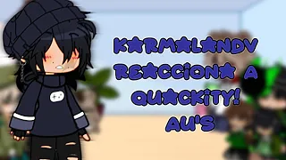 karmalandV reacciona a Quackity! AU'S |  1/? | by luca🍍| read desc.