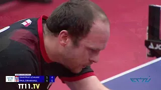 Paul Drinkhall vs Dimitrije Levajac   2022 European Teams Championships Qualification