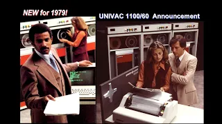 Sperry Univac 1100/60 Mainframe Computer announcement 1979  (Unisys history)