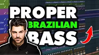 PROPER FL Studio Brazilian Bass / G House Template | Free FLP Vol. 55