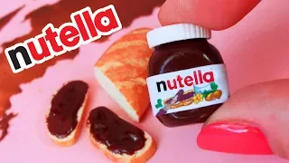 Miniature Nutella  ❤️ Polymer clay tutorial ❤️ AnnaOriona