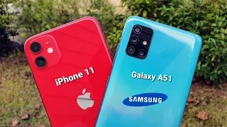 Apple iPhone 11 Vs Galaxy A51 Camera Test