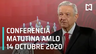 Conferencia matutina AMLO / 14 de octubre 2020