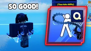 NEW HELL HOOK Ability in Roblox Blade Ball...
