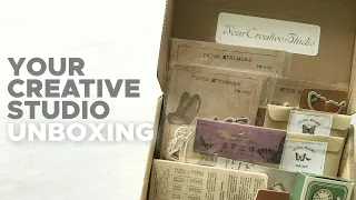📦 Your Creative Studio Unboxing | December 2021 Subscription Box | Indonesia (english subtitle)