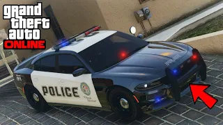 How To STORE COP CAR in GARAGE! INSURE ANY VEHICLE AND STORE IT IN YOUR GARAGE | GTA 5 Online