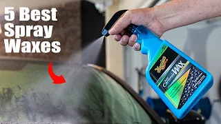 Best Spray Waxes For Cars | Top 5 Best Spray Waxes Review In 2023