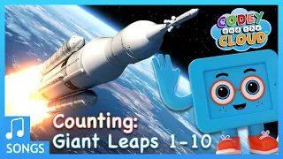 Learn To Count to 10 | Lift Off Song | Space Rockets Astronauts | Codey And The Cloud S1 • E10