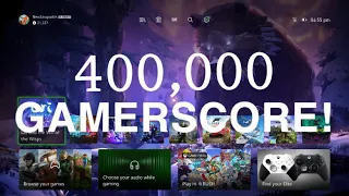 I Reached 400,000 Gamerscore! - Race for the Record