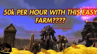 World Of Warcraft Gold Farm 50,000 Gold Per Hour