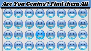 HOW GOOD ARE YOUR EYES | Find the Odd Emoji Out | Emoji Quiz Puzzle |@QuizdomDynasty502