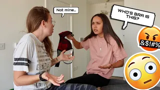SHE FOUND ANOTHER GIRLS BRA IN THE HOUSE *Prank on wife*