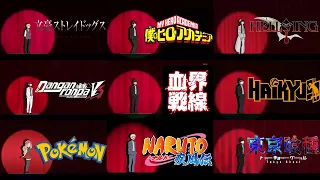 [MAD] Anime compilation (Sugar Song & Bitter Step) {Kekkai Sensen ending}