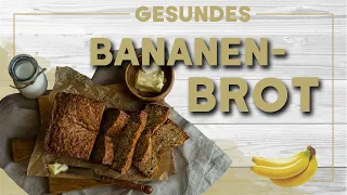 Gesundes Bananenbrot Rezept - schnell & einfach - Low Carb - Gesunde Snackideen - Tina.Fitness