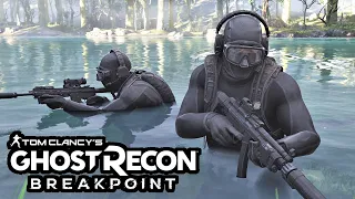 [F.I.S.T] Ghost Recon Breakpoint 🤫 PERFECT STEALTH 🤫 Base Sabotage (No HUD + Extreme)