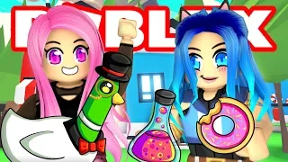 Dressing up our pets in Roblox Adopt Me!