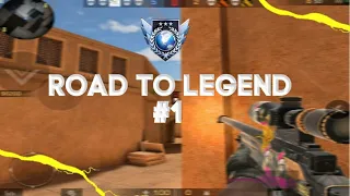 STANDOFF 2 - Road to legend #1 || Full Competitive Match Gameplay