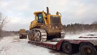 Перевозка бульдозера СПб Komatsu  D375-A