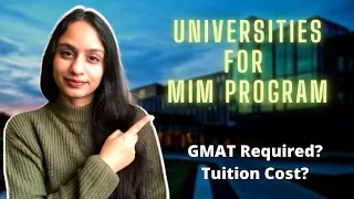 MiM Program in Canada | Is GMAT Required? | Universities/B-Schools offering Master in Management