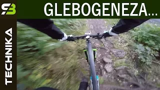 Jedna gleba - dwie przyczyny. Technika MTB to nie wszystko...