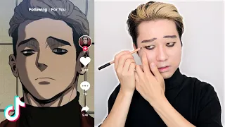 I tried recreating Anime & Webtoon cosplays I saw on Tiktok