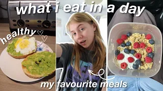 What I eat in a day as a teen girl *realistic* | healthy meal ideas, high protein, easy meals 2023 ✧
