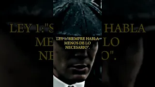 4 Leyes que nunca debes olvidar | #peakyblinders #thomasshelby #frases #consejos #reflexion #exito