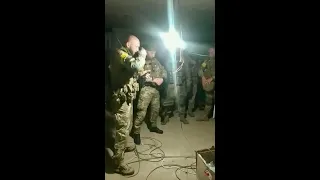 The Georgian Legion prays before battle. May their aim be true. And may they stay safe. 🇬🇪🇺🇦